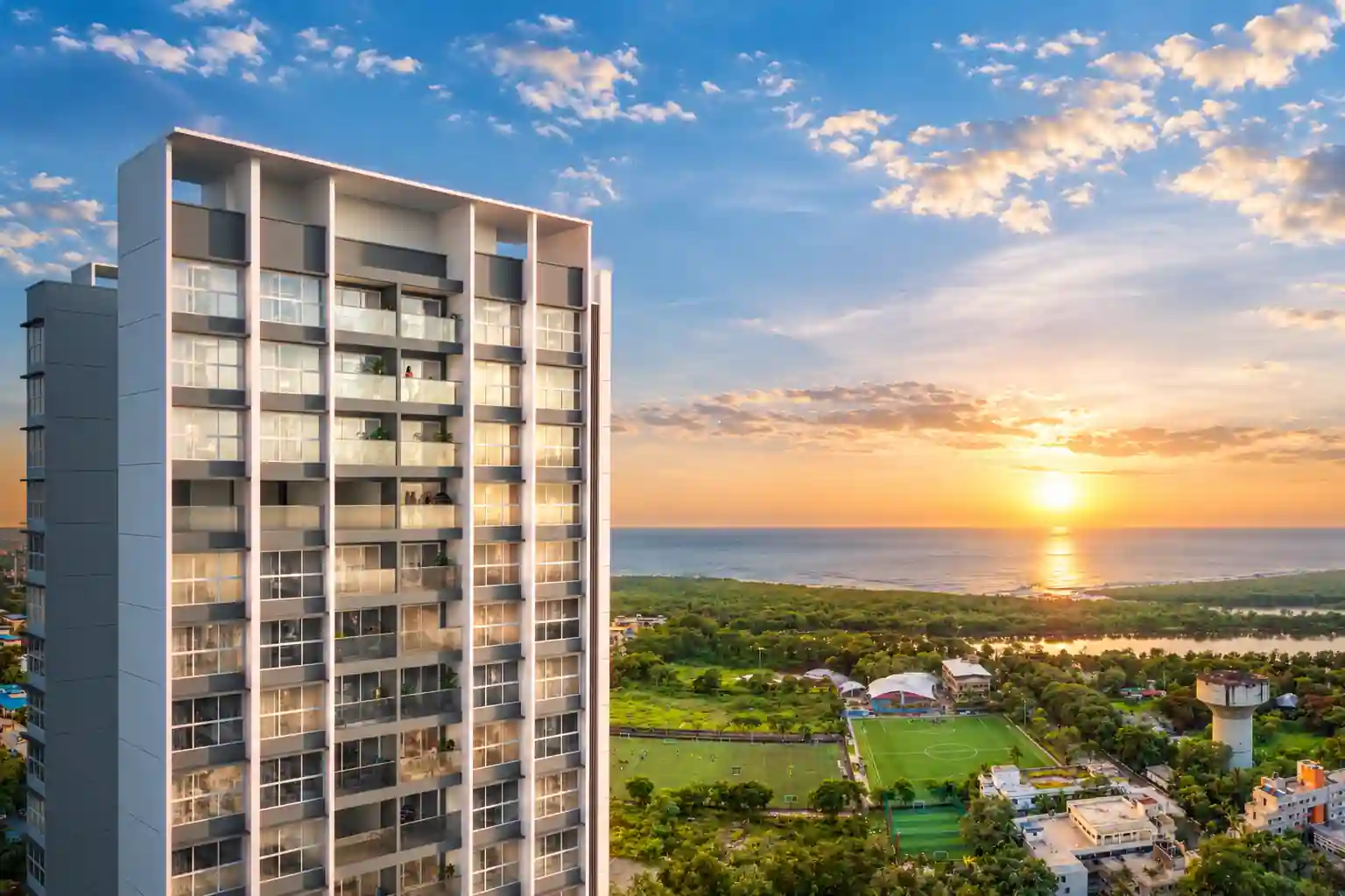 Luxury Apartment Building